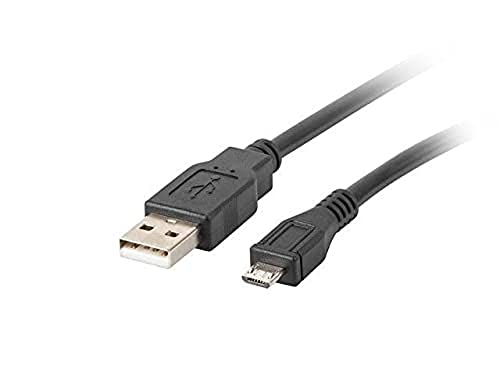 Lanberg CA-USBM-10CC-0010-BK USB 2.0 A-Stecker auf USB Micro-B Stecker Kabel, 1m schwarz Lanberg CA-USBM-10CC-0010-BK USB 2.0 A-Stecker auf USB Micro-B Stecker Kabel, 1m schwarz von Lanberg