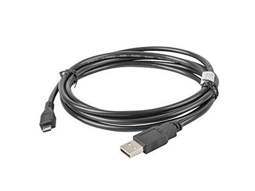 Lanberg CA-USBM-10CC-0018-BK USB 2.0 A-Stecker auf USB Micro-B Stecker Kabel, 1,8m schwarz von Lanberg