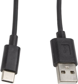 Lanberg CA-USBO-10CC-0010-BK USB Kabel 1 m USB 2.0 USB A USB C Schwarz (CA-USBO-10CC-0010-BK) von Lanberg