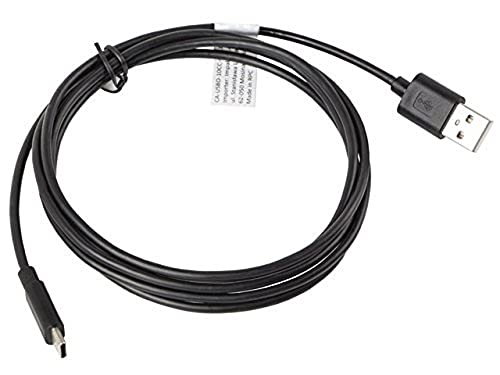 Lanberg CA-USBO-10CC-0018-BK USB 2.0 A-Stecker auf USB Type-C Stecker Kabel, 1,8m schwarz von Lanberg