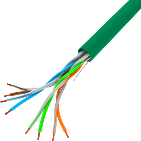 Lanberg LCU5-10CC-0305-G Netzwerkkabel Grün 305 m Cat5e U/UTP (UTP) (LCU5-10CC-0305-G) von Lanberg