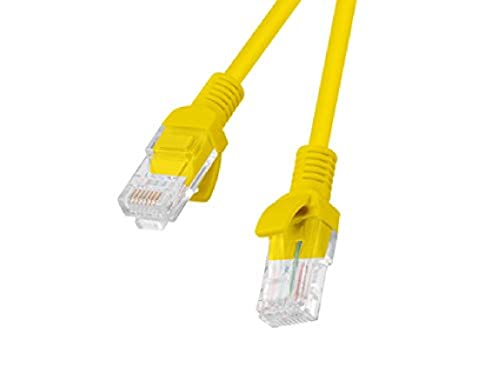 Lanberg PCU5-10CC-0050-Y Netzwerkkabel Kat.5E Utp, 0,5m gelb von Lanberg
