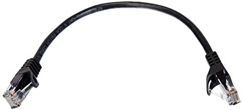 Lanberg PCU6-10CC-0025-BK Netzwerkkabel Kat.6 Utp, 0,25m schwarz von Lanberg