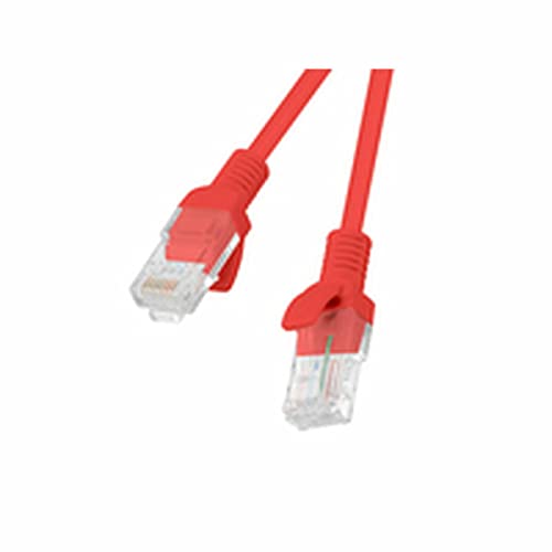 Lanberg PCU6-10CC-1000-R Netzwerkkabel Kat.6 Utp, 10m rot von Lanberg