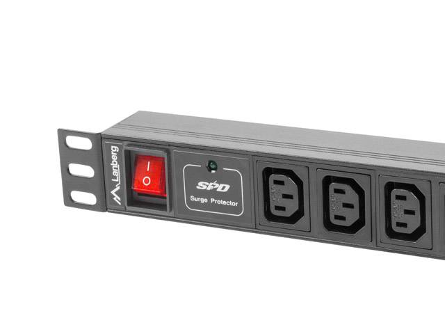 Lanberg PDU Steckdosenleiste 19 1U 10x IEC C13 C14 2m schw. Lanberg PDU Steckdosenleiste 19 1U 10x IEC C13 C14 2m schw. von Lanberg