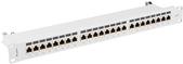 Lanberg Patchpanel 24-Port 1U 19 Cat. 7 FTP geschirmt grau (PPS7-1024-S) von Lanberg