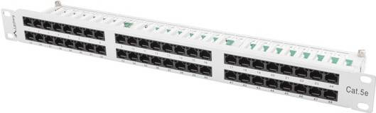 Lanberg Patchpanel 48-Port 1U 19 Cat. 5E UTP grau Lanberg Patchpanel 48-Port 1U 19 Cat. 5E UTP grau von Lanberg