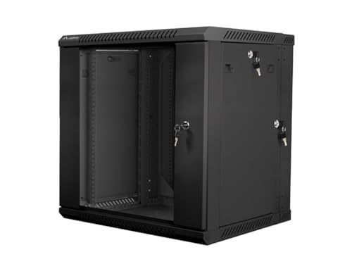 Lanberg Rackschrank 19" Doppelwandig 12U/600X600 schwarz Lanberg Rackschrank 19" Doppelwandig 12U/600X600 schwarz von Lanberg