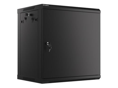 Lanberg Rackschrank 19" Wandmontage 12U/600X450 zur Selbstmontage mit Metalltür schwarz Lanberg Rackschrank 19" Wandmontage 12U/600X450 zur Selbstmontage mit Metalltür schwarz von Lanberg