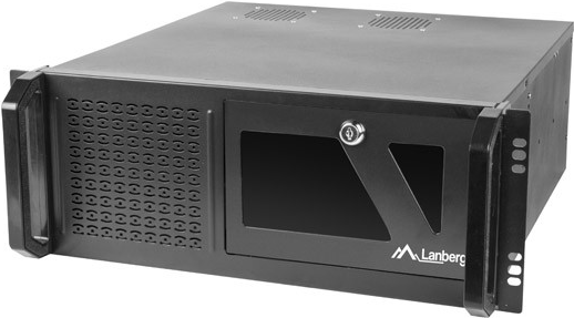 Lanberg Server Gehäuse Rackmount ATX 450/08 48,30cm (19) 4U (SC01-4504-08B) von Lanberg