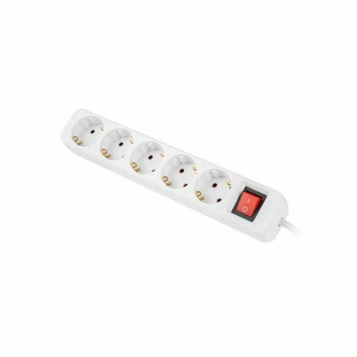 Lanberg Steckdosenleiste 5x Schuko m. Sch.,Kupfer, 3m weiß Lanberg Steckdosenleiste 5x Schuko m. Sch.,Kupfer, 3m weiß von Lanberg