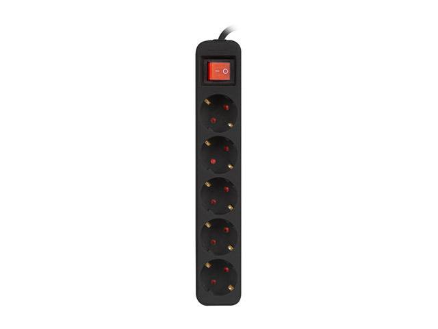 Lanberg Steckdosenleiste 5x Schuko m.Sch. Kupfer 1.5m schw. Lanberg Steckdosenleiste 5x Schuko m.Sch. Kupfer 1.5m schw. von Lanberg