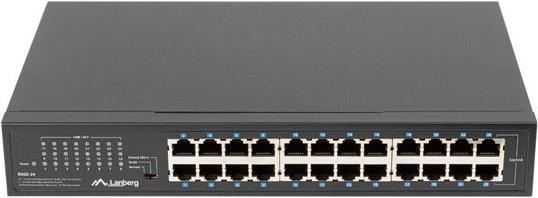 Lanberg Switch 24X 1GB Gigabit Ethernet Rack 19 (RSGE-24) von Lanberg