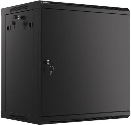 Lanberg WF01-6412-00B Rack 12U Wandmontiertes Regal Schwarz (WF01-6412-00B) von Lanberg