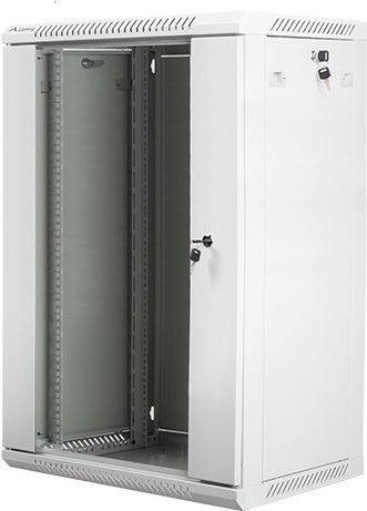 Lanberg WF01-6418-10S Rack 18U Wandmontiertes Regal Grau (WF01-6418-10S) von Lanberg