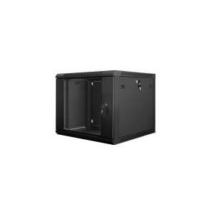 Lanberg WF01-6609-10B Rack 9U Wandmontiertes Regal Schwarz (WF01-6609-10B) von Lanberg