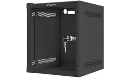 Lanberg Wall-Mounted Rack Cabinet 10 6U (280X310 Black) von Lanberg