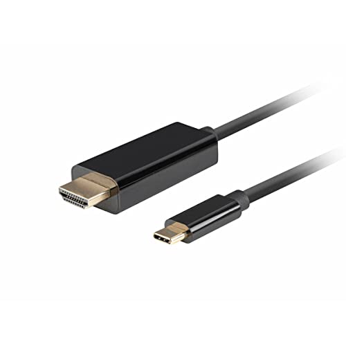 USB-C auf HDMI LANBERG Stecker/Stecker 4K 60Hz 1M schwarz USB-C auf HDMI LANBERG Stecker/Stecker 4K 60Hz 1M schwarz von Lanberg