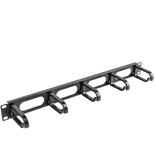 Lanberg ORGANIZADOR DE Cables AK-1205-B 19 Panel 5 SOPORTES PLEGABLES DE PLASTICO TIPO B 1U Negro Lanberg ORGANIZADOR DE Cables AK-1205-B 19 Panel 5 SOPORTES PLEGABLES DE PLASTICO TIPO B 1U Negro von Lanberg