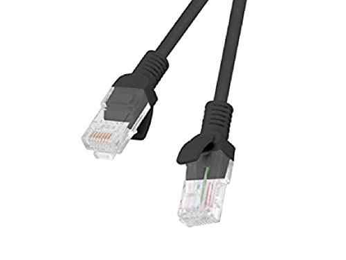 lanberg PCU5-10CC-0500-BK Netzwerkkabel Kat.5E Utp, 5m schwarz von Lanberg