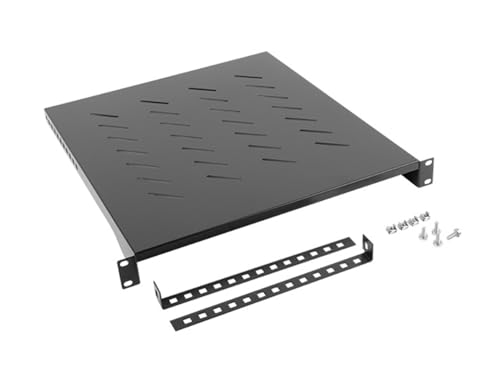 Lanberg 19" Festes Regal 1u/483x500mm max. Tragfähigkeit bis 25kg schwarz Lanberg 19" Festes Regal 1u/483x500mm max. Tragfähigkeit bis 25kg schwarz von Lanberg