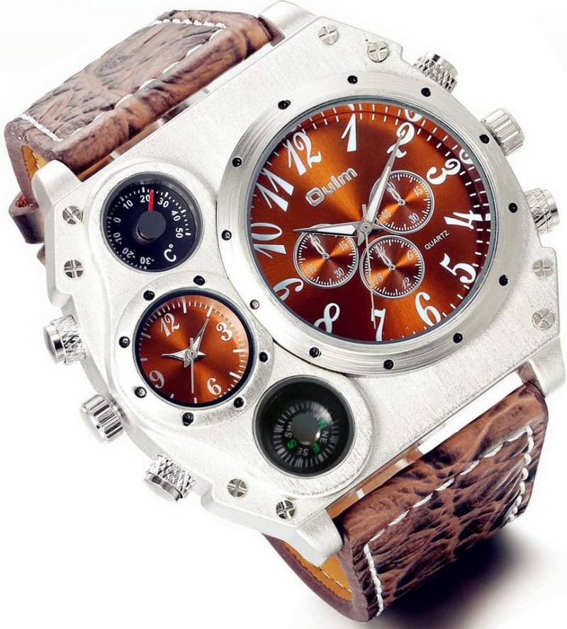 Lancardo Fur Herren Watch, ⌚ Stilvolle -Armband mit Lederarmband & Deko-Zifferblättern von Lancardo