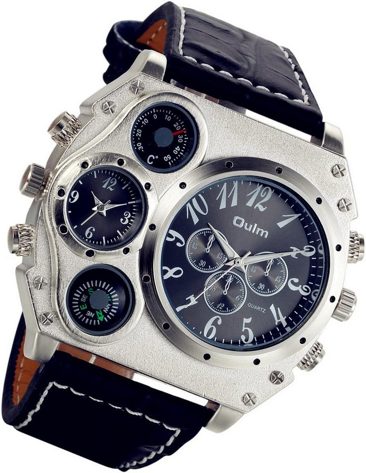 Lancardo Fur Herren Watch, ⌚ Stilvolle -Armband mit Lederarmband & Deko-Zifferblättern von Lancardo
