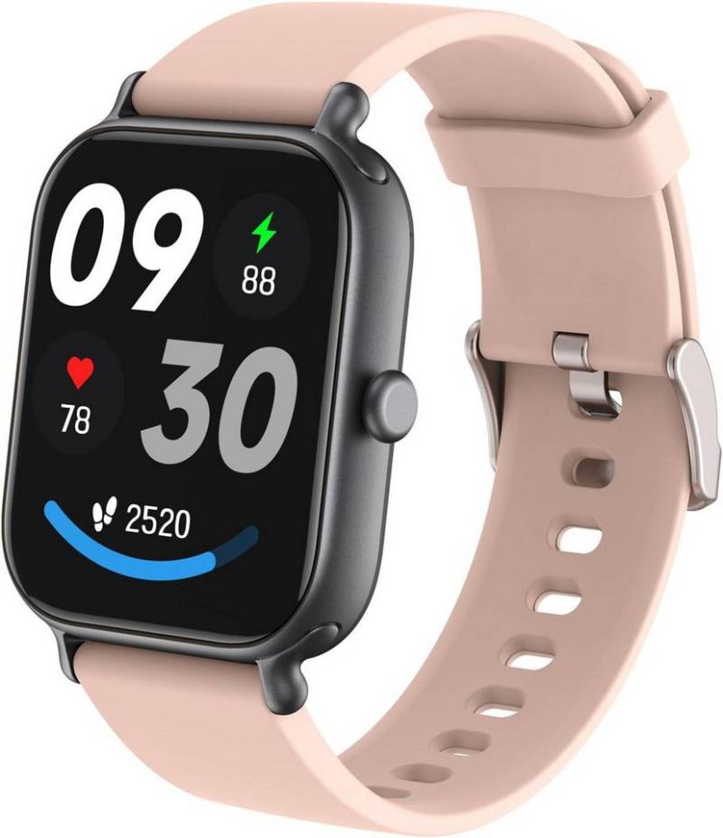 Lancardo IP68 wasserdicht Sport-Monitor Smartwatch, mit Bluetooth-Anruf Schlafmonitor, Herzfrequenz, Schrittzähler von Lancardo