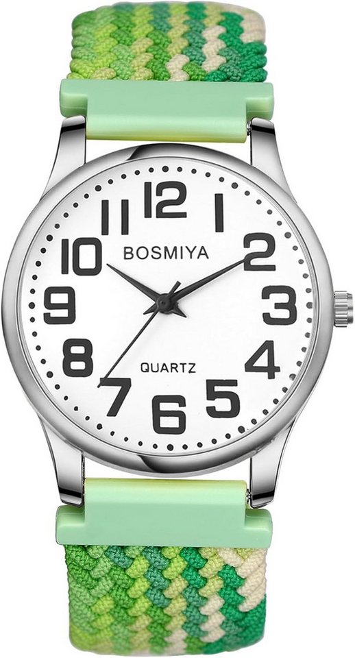 Lancardo Präzise Zeitanzeige Hochwertiges Quarzwerk mit langlebiger Batterie Watch, mit Klassische Design großen arabischen Ziffern eine klare Zeitanzeige von Lancardo