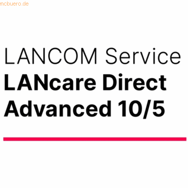 LANCOM Systems LANCOM LANcare Direct Adv. 10/5 - L (1 Jahr) Email Vers von Lancom Systems