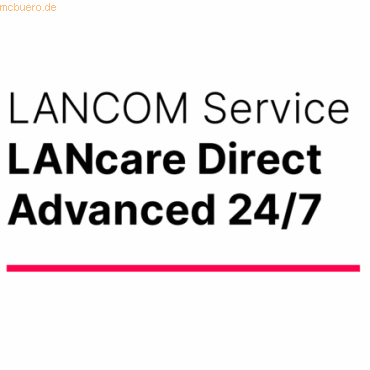 LANCOM Systems LANCOM LANcare Direct Adv. 24/7 - L (1 Jahr) Email Vers von Lancom Systems