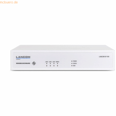 LANCOM Systems LANCOM R&S Unified Firewall UF-160 Next-Gen UTM-Firewal LANCOM Systems LANCOM R&S Unified Firewall UF-160 Next-Gen UTM-Firewal von Lancom Systems