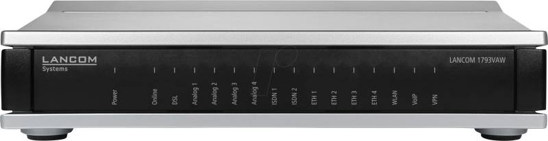 LANCOM 1793VAW - Business-VPN-Router, VDSL2 / ADSL2+,ISDN, WLAN von Lancom