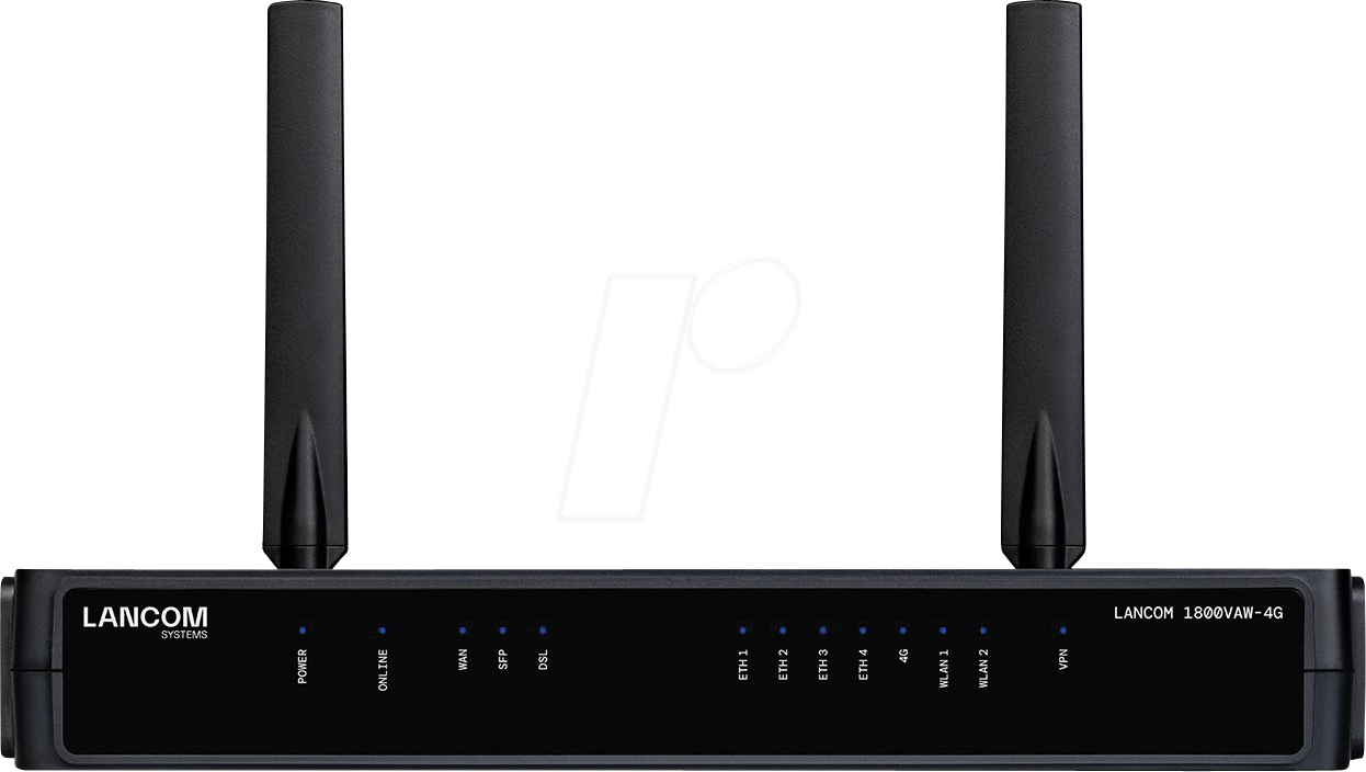 LANCOM 1800VAW4G - SD-WAN WLAN Gateway, 4G, VDSL LANCOM 1800VAW4G - SD-WAN WLAN Gateway, 4G, VDSL von Lancom