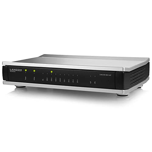 LANCOM 62082 884 VoIP (EU, over ISDN), Single Site Business-VoIP-Router, VDSL2/ADSL2+-Modem, ISDN-VoIP-Wandlung, 4xISDN (2xNT & 2xTE/NT) 4xGE (IEEE 802.3az) von Lancom