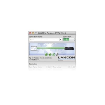LANCOM Advanced VPN Client Lizenz für 10 Benutzer für MAC OS X von Lancom