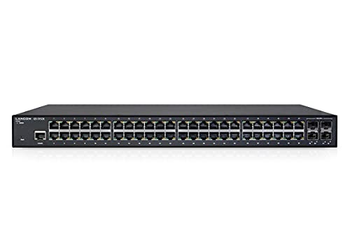 LANCOM GS-3152X, Managed Layer-3-Lite-Switch, 48 Ethernet-Ports und 4 SFP+ Ports (1G/10G), 176 GBit/s Durchsatz von Lancom