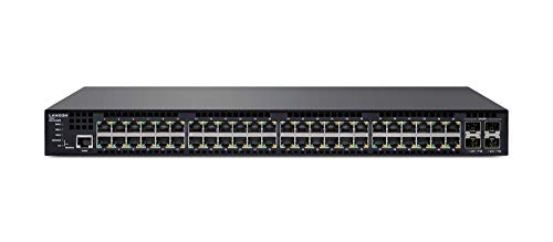 LANCOM GS-3152XSP, Managed Layer-3-Lite Access Switch, hot-swappable PSU, 48x GE POE Port nach IEEE 802.3az mit 820W, 4x SFP+ (10G/1G) Ports von Lancom
