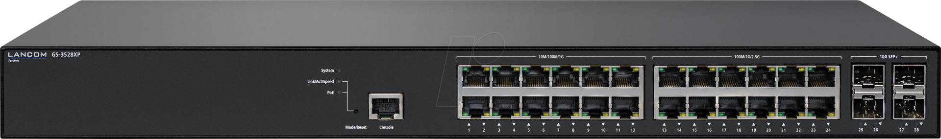 LANCOM GS-3528XP - Switch, 28-Port, 2,5 Gigabit Ethernet, SFP+, PoE+ von Lancom