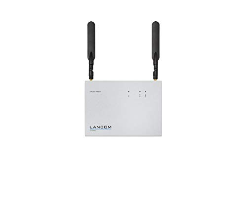 LANCOM IAP-821 Industire Access Point mit bis zu 867 MBit/s, Zwei Reverse SMA-Antennenanschlüsse, PoE (IEEE 802.3at), Single Operation WLAN (2,4 oder 5 GHz) Active Radio Control (ARC), Weiß von Lancom