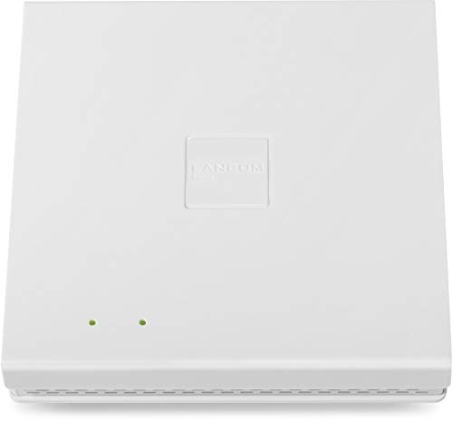 LANCOM LN-860 Business-Access Point mit bis zu 867 MBit/s, Beamforming, zwei integrierte Rundstrahlantennen, PoE (IEEE 802.3at), Dual Concurrent WLAN (2,4 & 5 GHz) 2x2 MU-MIMO, Weiß von Lancom