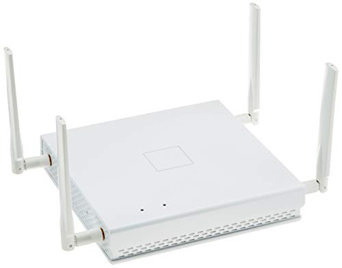 LANCOM LX-6402 (EU) WiFi-6 Access Point mit bis zu 2400 MBit/s, 4 flexible Rundstrahl-Antennen, PoE (IEEE 802.3at), Dual Concurrent WLAN (2,4 & 5 GHz) 4x4 MU-MIMO, 2,5 Gigabit Ethernet-PoE-Port, Weiß von Lancom