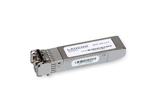 LANCOM SFP-SX-LC1 Glasfaser-SFP-Modul, 1000BASE-SX-SFP-Modul, Multimode Fiber (max. Entfernungen 300 m bzw. 550 m) von Lancom