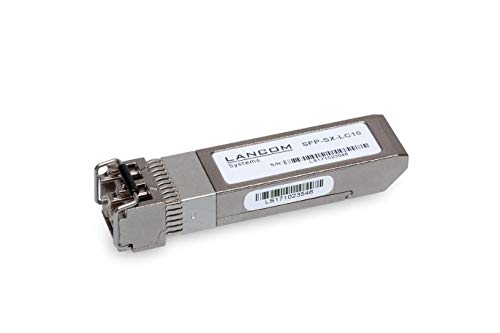 LANCOM SFP-SX-LC10 Glasfaser-SFP-Modul, 10GBASE-SR/SW-SFP-Modul, Multimode Fiber (max. Entfernung 300 m) von Lancom