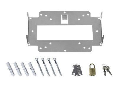 LANCOM Wall Mount + Lock (LN, Bulk 10) MIT Vorhängeschlösser von Lancom