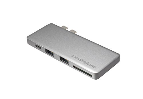 LandingZone USB Type-C Hub New MacBook Pro USB-C USB-A USB-C -Gen HDMI SD-Card von LandingZone