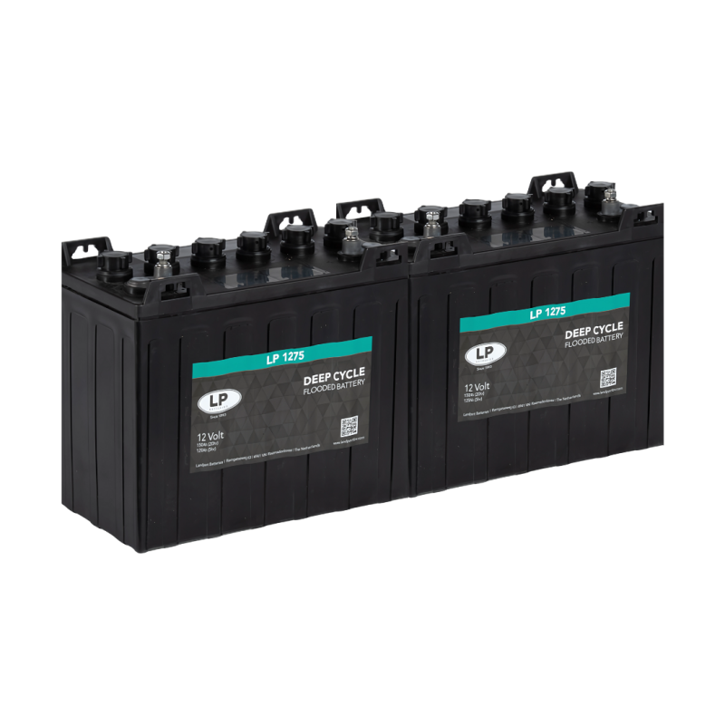 2x Traktionsbatterie Landport LP 1275 12V 150Ah kompatibel mit Arbeitsbühnen und Hebebühnen 2x Traktionsbatterie Landport LP 1275 12V 150Ah kompatibel mit Arbeitsbühnen und Hebebühnen von Landport