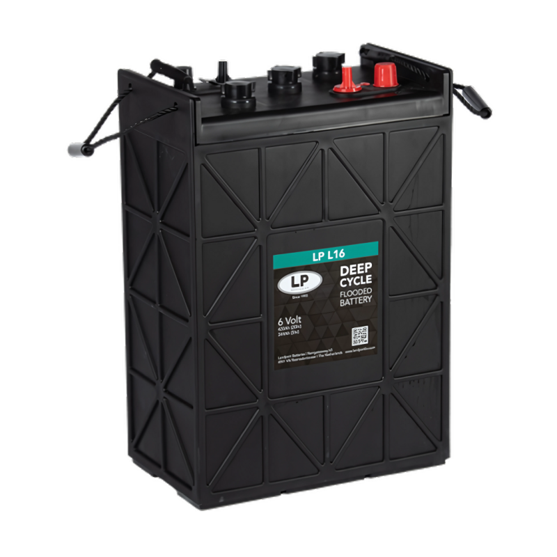 8x Traktionsbatterie Landport LP L16 6V 420Ah Deep Cycle (48V) von Landport