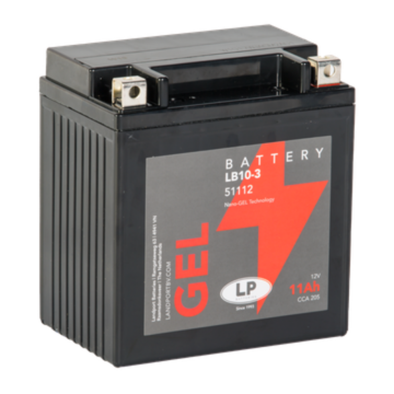 Batterie 12V 11Ah für Motorrad Startbatterie MG LB10-3 Batterie 12V 11Ah für Motorrad Startbatterie MG LB10-3 von Landport