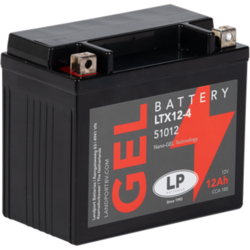 Batterie 12V 12Ah für Motorrad Startbatterie MG LTX12-4 Batterie 12V 12Ah für Motorrad Startbatterie MG LTX12-4 von Landport